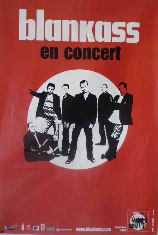 Affiche de la tournée de Blankass Elliott Tour 2005-2006